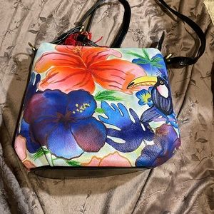 Sharif Hand Painted Shoulder Bag